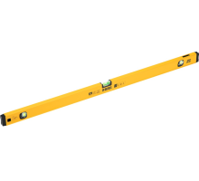 Уровень алюминиевый, магнит., фрезерованный, 3 глазка (1 зеркал.), 0,5 мм/м, 1000 мм// Denzel 33693	