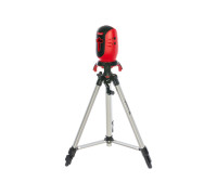 Лазерный уровень ML01T, 10 м, ±0,5мм/1м, 650 нм, резьба 5/8", штатив// Matrix 35063