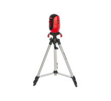 Лазерный уровень ML01T, 10 м, ±0,5мм/1м, 650 нм, резьба 5/8", штатив// Matrix 35063