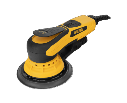 Машина шлифовальная орбитальная бесщет OS-150-BL, 350 Вт, 4000-10000 об/мин// Denzel 27606