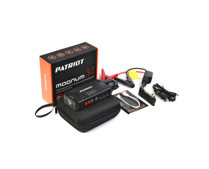 Пусковой многофункциональный аккумулятор PATRIOT MAGNUM 14