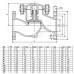 Клапан обр чуг подъем Ду32 Ру16 фл д/чуг Benarmo