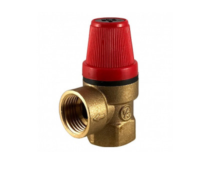 Клапан предохранительный г/г 1/2" давл. 3 бар STI							