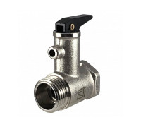 Клапан предохранительный для бойлера с ручкой спуска 1/2" STI (6±0,5 бар)