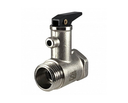 Клапан предохранительный для бойлера с ручкой спуска 1/2" STI (6±0,5 бар)