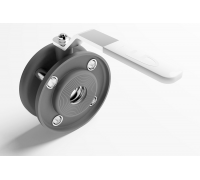 Кран шаровый LD Стриж 040.016.П/П.02.Zn ( L=67 mm )