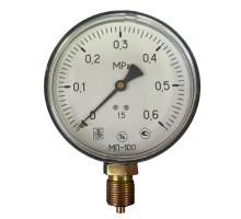 Манометр МП-100 радиальный Дк100мм 1,0МПа М20х1,5 ЗАВОД ТЕПЛОТЕХНИЧЕСКИХ ПРИБОРОВ