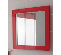 Зеркало "Сакура" 90см, красный со светодиодной подсветкой	 (код 26606)					