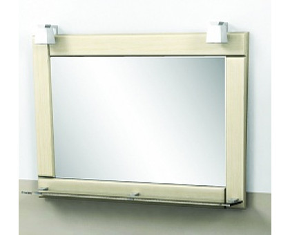 Зеркало "Гермес" 90см, светильник декоративный 2шт,выбеленный дуб (код 26092)	
