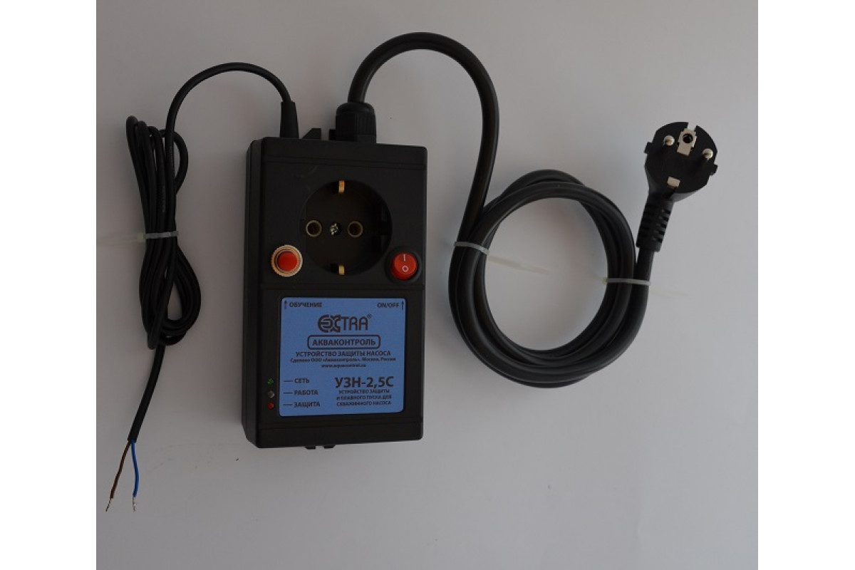 Купить Устройство защиты насоса Extra Акваконтроль УЗН-2,5С (для ...