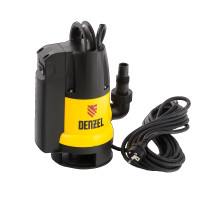 Дренажный насос DP800A, 800 Вт (13 м³ напор 5 м) / Denzel 97219 (ВН.ПОПЛАВОК)