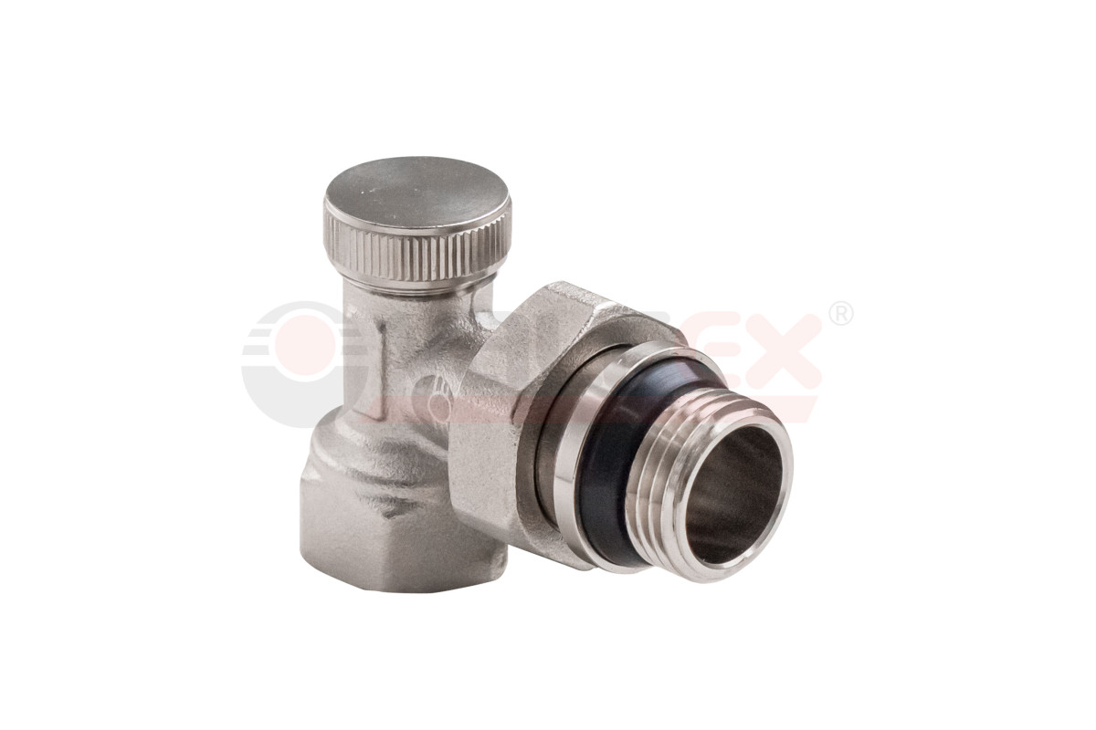 Купить Клапан VALFEX для радиаторов, настроечный угловой 1/2\" (VF.019.N.04)