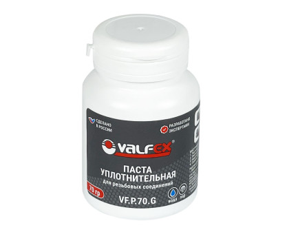 Паста уплотнительная VALFEX  70 г (Вода, пар) (VF.P.70.G)