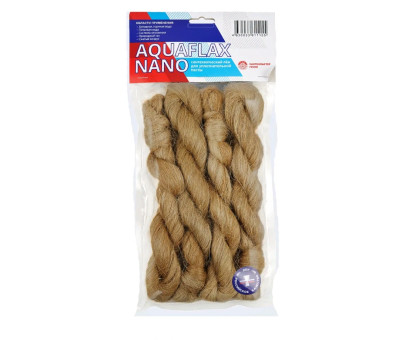 Лён сантехнический 100 гр. Российский Aquaflax nano, пакет, 