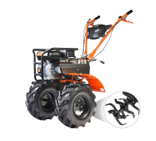 Мотоблок бензиновый ПАТРИОТ УРАЛ M (колеса EXTREME) Россия