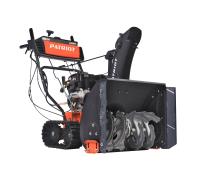 Снегоуборщик ПАТРИОТ СИБИРЬ 85 ЕТ 7 л.с.,стартер ручной/220В, ковш 61 см. гусеницы