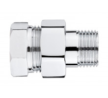 Американка прямая 1/2" хром 