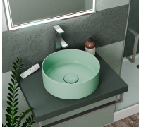 Раковина накладная D&K Matrix светло зеленый 355*355*120мм (DT1391512)