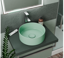 Раковина накладная D&K Matrix светло зеленый 355*355*120мм (DT1391512)