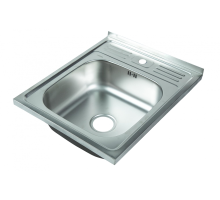 Мойка I-TECH квадратная накладная 600х500х160х0,6 мат								