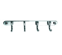 Планка настенная узкая 4 крючка Bianki (BI76243 )										