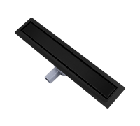 Душевой трап щелевой/под плитку Raglo R652.50.06 500мм, нержавеющая сталь, черный R652.50.06