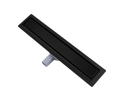 Душевой трап щелевой/под плитку Raglo R652.60.06 600мм,нержавеющая сталь, черный R652.60.06