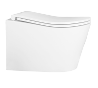 Унитаз подвесной безободковый (торнадо) D&K Bamberg ,520*360*360мм,сиденье микролифт, бел DT1556516