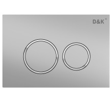Клавиша смыва D&K Bayern DB1529002.2 (арт.инсталл DI8050127), матовый хром