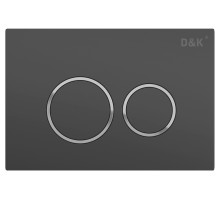 Клавиша смыва D&K Bayern DB1529006 (арт.инсталл DI8050127) графит