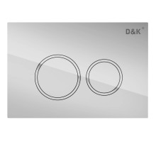 Клавиша смыва D&K Bayern (арт.инсталл DI8050127), ХРОМ (DB1529001)