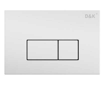 Клавиша смыва D&K Rhein (арт.инсталл DI8050127), БЕЛАЯ (DB1499016)