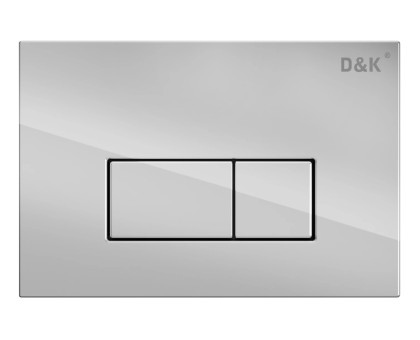 Клавиша смыва D&K Rhein (арт.инсталл DI8050127), ХРОМ (DB1499001)