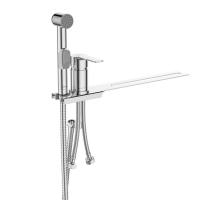 Гигиенический душ Milardo с установкой на унитаз, глянцевый хром, Tidy (001SB00M08)