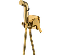 Смеситель с гигиеническим душем RUSH Capri встраиваемый, золото (CA1435-99G)										