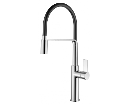 Смеситель для кухонной мойки с гибким изливом RUSH MS9035-35Black Смеситель для кухонной мойки с гибким изливом RUSH MS9035-35Black