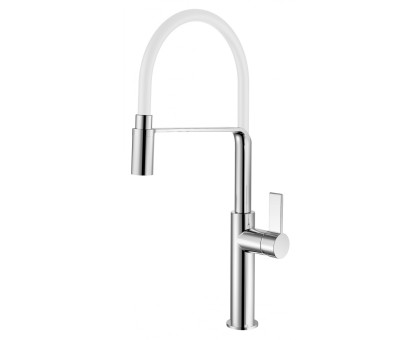 Смеситель для кухонной мойки с гибким изливом RUSH MS9035-35White Смеситель для кухонной мойки с гибким изливом RUSH MS9035-35White