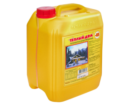 Теплоноситель "Теплый дом-65" (этиленг 65% -65С) канистра 20 кг (18.4 л)