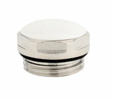 Заглушка глухая для радиатора с уплотнительным кольцом, 1/2" TIM4112