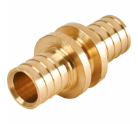 Муфта аксиальная латунная 16x16(2,2) H-S1616 TIM
