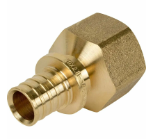 Муфта аксиальная латунная с внутренней резьбой 16(2,2)х1/2" HS1602F TIM