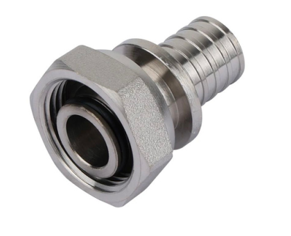 Переходник с накидной гайкой под &laquo;ЕВРОКОНУС&raquo;.никелированный 3/4х16(2.2)H-JS1603E（2.2）N