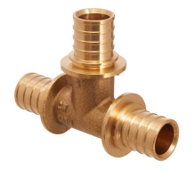 Тройник аксиальный латунный 16 (2.2) H-T161616 TIM
