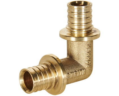 Угольник аксиальный латунный 25 (3.5) H-L2525 TIM