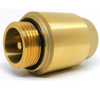 Клапан обратный пружинный с латунным седлом, для насоса 1" с кольцом JH-1012А TIM