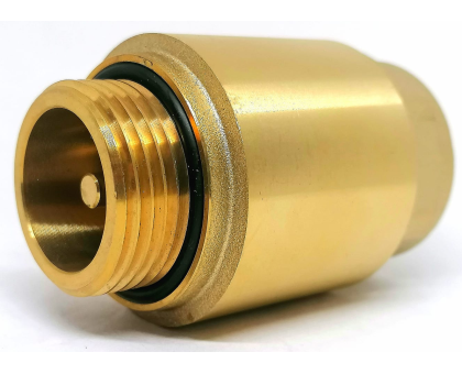 Клапан обратный пружинный с латунным седлом, для насоса 1" с кольцом JH-1012А TIM