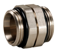 Ниппель поворотный 1" для свободного соединения, никелированный M313-44 TIM 