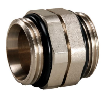 Ниппель поворотный 1" для свободного соединения, никелированный M313-44 TIM 