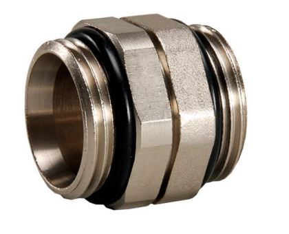 Ниппель поворотный 1" для свободного соединения, никелированный M313-44 TIM 