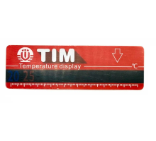 Термометр-полоска на коллекторах подачи(красный) M323-1 TIM (20-60)